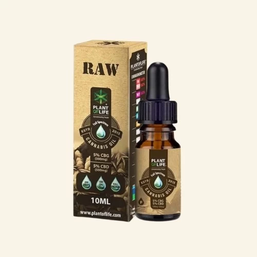 Huile bio CBD + CBG 10% - Full spectrum | Plant of Life - Produit CBD sur Le Marché du CBD