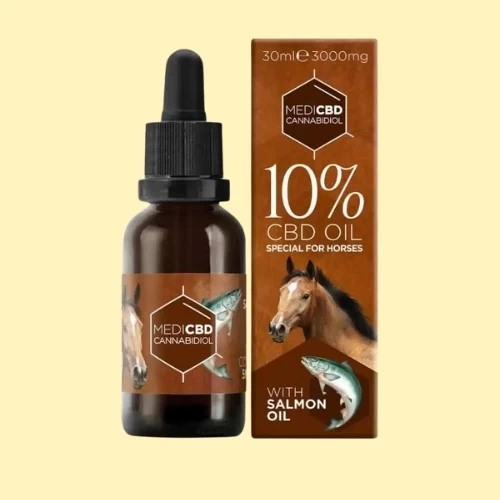 Huile de CBD pour cheval 30ml - 10% | MediCBD - Produit CBD sur Le Marché du CBD