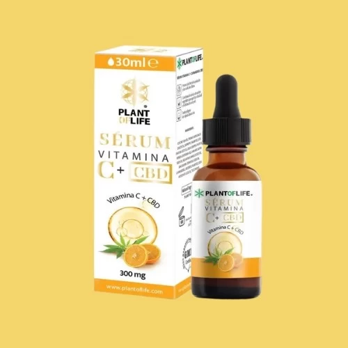 Sérum au CBD - Vitamine C - Plant of Life - Produit CBD sur Le Marché du CBD