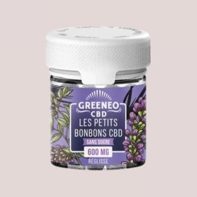 Bonbons CBD - Réglisse - 600mg (28 unités) - Le Marché du CBD