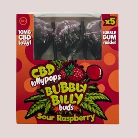 Sucettes CBD - Framboise - 5 pièces - Le Marché du CBD