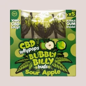 Sucettes CBD - Pomme - 5 pièces - Le Marché du CBD